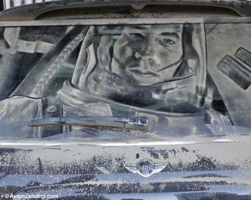  نقاشی روی ماشین های کثیف 