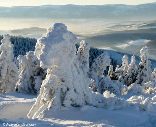  20 منظره زمستانی زیبا در جهان 