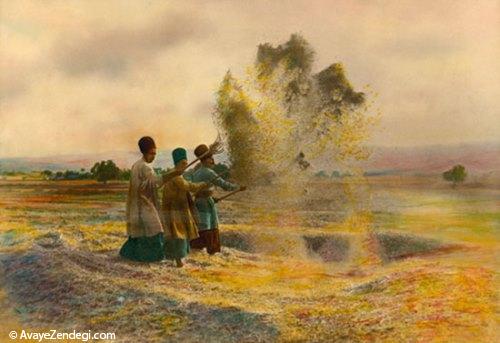 عکس های رنگی جالب از دوران قاجار 