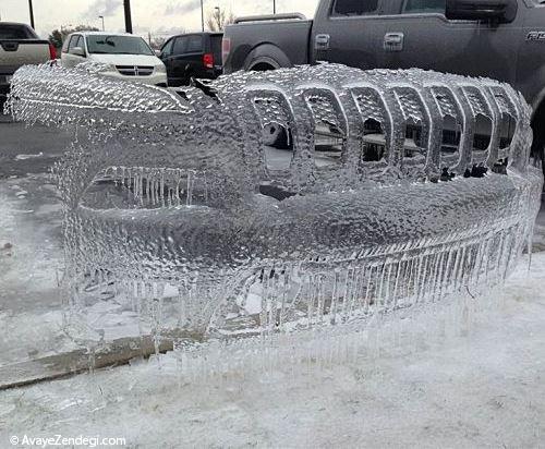 سپر یخی ماشین
