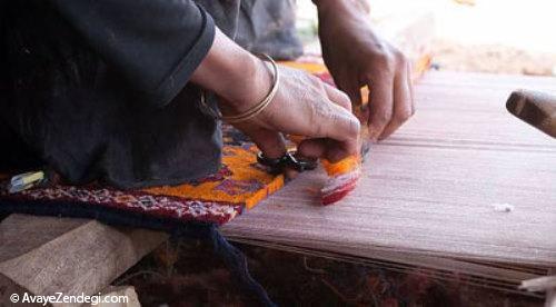  مهارت سنتی بافت فرش در فارس 
