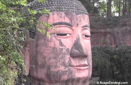 مجسمه اسرارآمیز بودای بزرگ در کوه داگوانگ مینگ چین