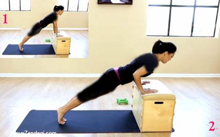 چند حرکت ورزشی برای تقویت عضلات پشت بازو در منزل