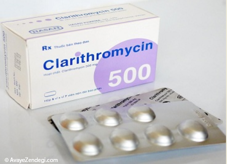 عوارض مصرف کپسول کلاریترومایسین