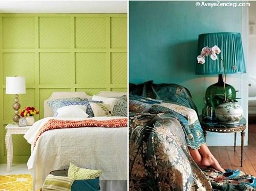  آرام بخش ترین اتاق خواب ها با این سه رنگ 