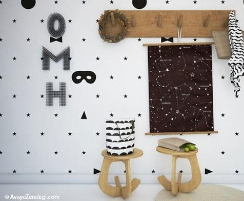  کاغذ دیواری های دوست داشتنی اتاق کودک 