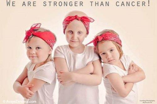  عکس تحسین‌برانگیز 3 دختربچه شجاع 