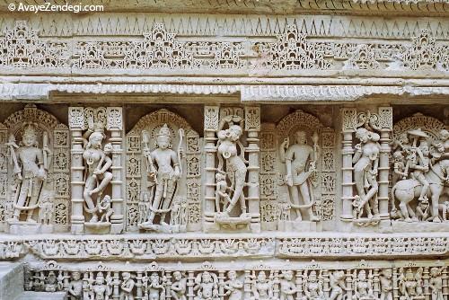  بنای تاریخی رانی-کی-واو در گوجرات هند 