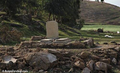 چهارطاقی و قبرستان باستانی دره شهر