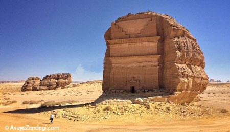 قلعه تنهایی در عربستان