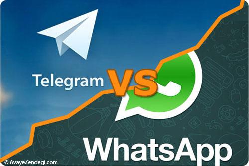 امنیت واتس اپ بالاتر است یا تلگرام؟