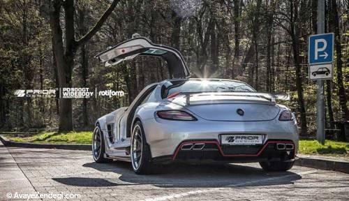 معرفی نسخه ارتقا یافته مرسدس SLS AMG