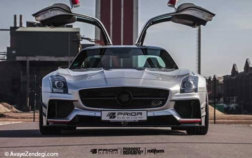 معرفی نسخه ارتقا یافته مرسدس SLS AMG