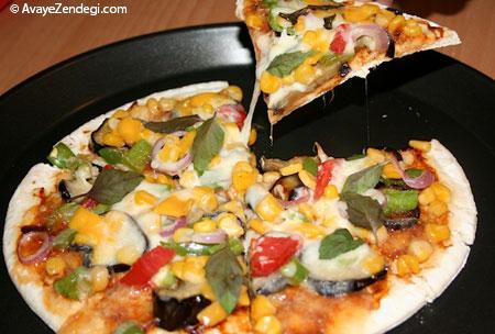 گام به گام با بهترین پیتزا سبزیجات دنیا