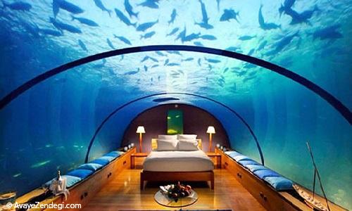 با برترین هتل های زیر آب دنیا آشنا شوید 