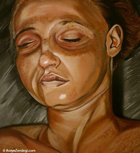 نقاشی هایی در مورد خشونت علیه زنان