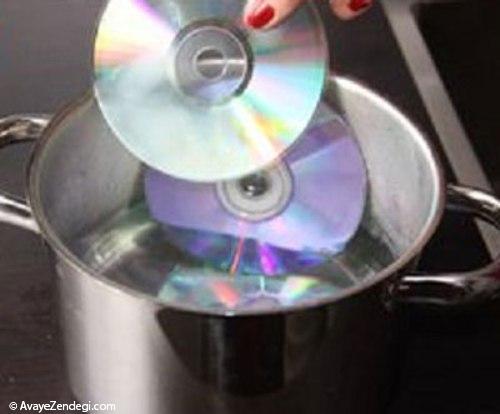 ترفندی ساده برای راحت و تمیز بریدن CD