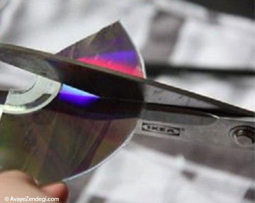 ترفندی ساده برای راحت و تمیز بریدن CD