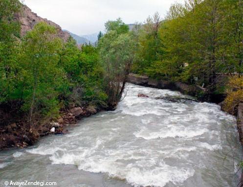  زیباترین جاده ایران در بهار 