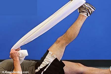  چند ورزش مفید برای زانو درد 