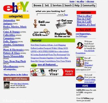 پیر امید یار، مالک ایرانی تبار ebay.com