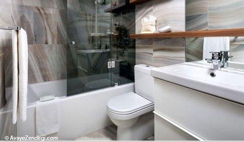 ایده های جالب برای دیزاین وان حمام