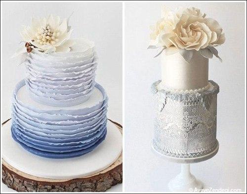 چشمگیر ترین کیک های عروسی سال 2015