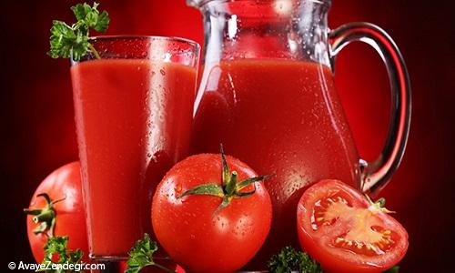 فواید نوشیدن آب گوجه فرنگی
