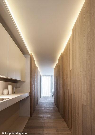 ۱۰ فضای داخلی ساختمان با نور مخفی های خیره کننده