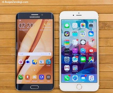 مقایسه +Galaxy S6 edge و iPhone 6 Plus
