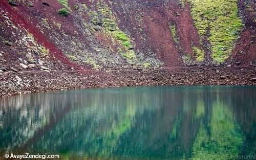 زیباترین گودال طبیعی دنیا در ایسلند