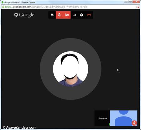 مکالمه صوتی وتصویری با سرویس Google Hangouts در گوگل کروم