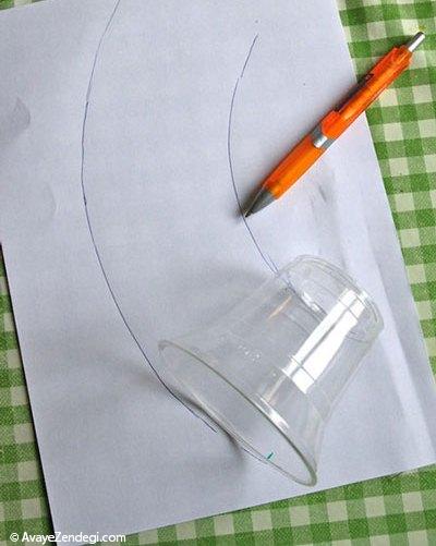 ساخت آویزهای نورانی با لیوان یکبار مصرف