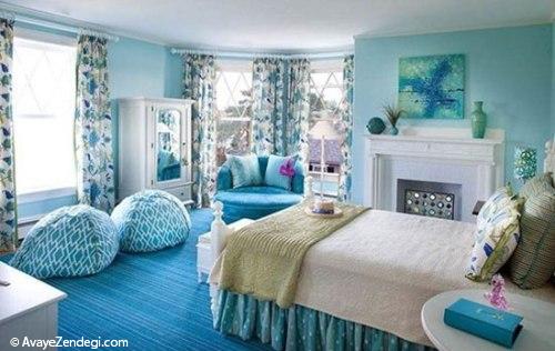 چرا بهترین رنگ برای اتاق خواب آبی است؟