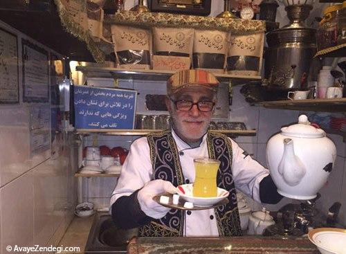 کوچکترین قهوه خانه ایران 