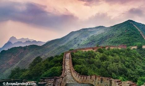 تصاویر زیبا و باشکوه دیوار بزرگ چین 