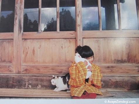 تصاویر دوست داشتنی دختر کوچولوی ژاپنی