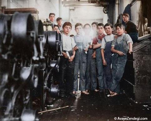 کودکان کار در آمریکای قرن 20