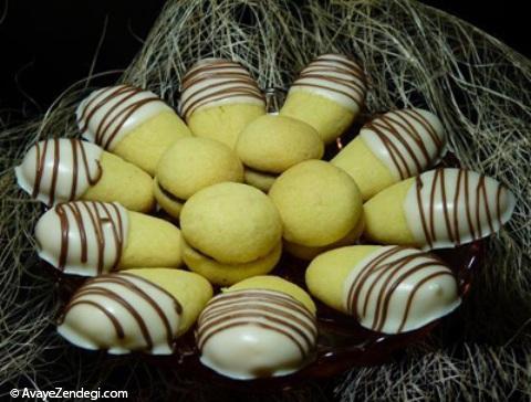 طرز تهیه شیرینی انگشتی بادامی برای عید نوروز