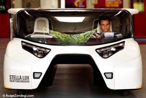  آشنایی با ۷ خودروی شگفت‌انگیز خورشیدی 