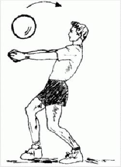 آموزش تکنیک ساعد در والیبال
