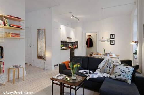 ایده های طراحی آپارتمان کوچک