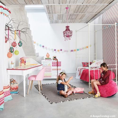 ایده های رنگارنگ برای اتاق کودک
