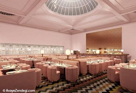 رستورانی با طراحی داخلی در لندن