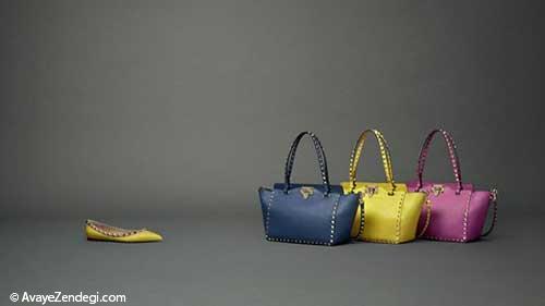 کلکسیون کیف و کفش زنانه 2014 Valentino