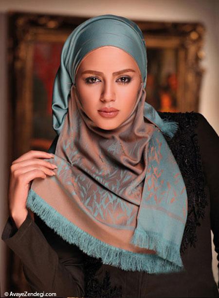 مدل شال و روسری ایرانی -مرداد93